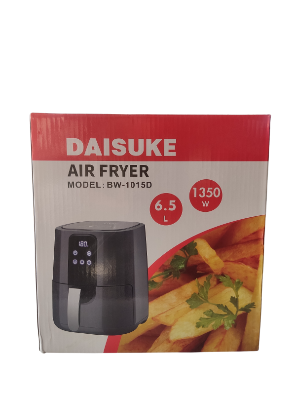 Daisuke 6.5 Litre Digital Air Fryer Black BW-1015D