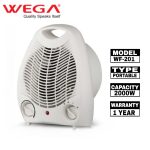 Wega Room Heater Fan Heater 2000 Watts (WF-201)