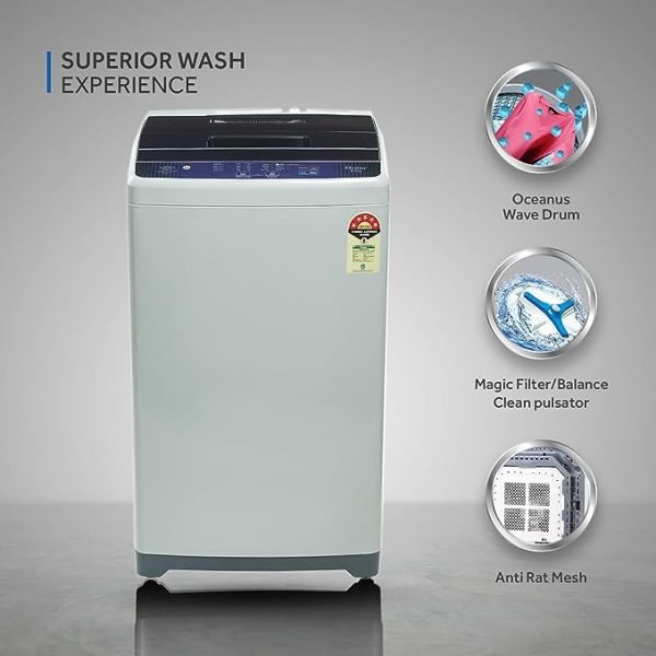 Haier 8KG Top Load Automatic Washing Machine | HWM80-1269DB