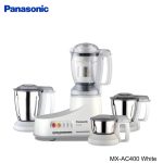 PANASONIC MX-AC400 White 550 Watt Juicer Mixer Grinder With 4 Jars (White)