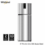 Whirlpool 340 Ltrs Intellifresh Inverter Convertible Double Door Refrigerator