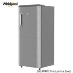Whirlpool Icemagic 190 Litres Single Door Refrigerator (205 IMPC Prm Lumina Steel)