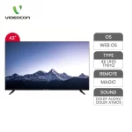 Videocon 43 inch 4K UHD Smart LED TV | Web OS | ThinQ AI | Bazelless